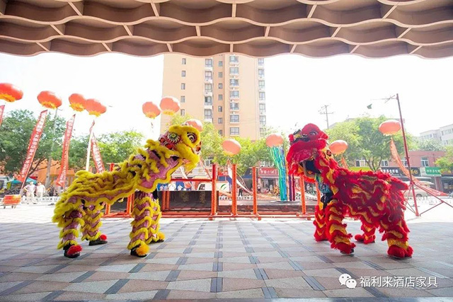 恭喜咸陽麗彩?天祺酒店隆重開業(yè)，所有家具由佛山福利來酒店家具傾情打造